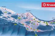Krvavec - skimapa