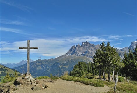 Pohodový týden v Alpách - Savojské Alpy - brána ke slunci s kartou