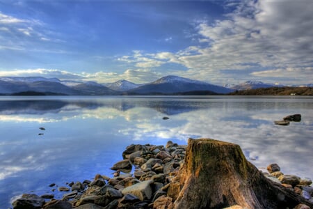 Na kole od jihu k severu Skotska - West Highland Way - stan