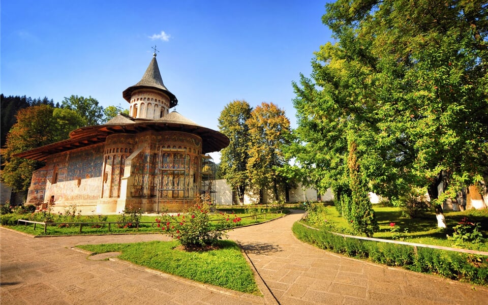 Rumunsko - klášter Voronet