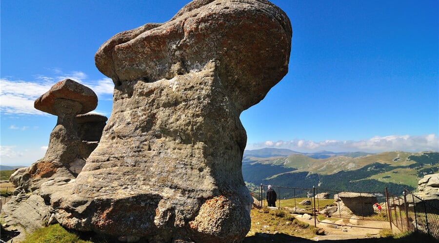 Rumunsko - pohoří Bucegi - skalní útvary Babele