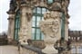 Drážďany - Zwinger, Hradební pavilon, jeden z klenotů konce evropského baroka
