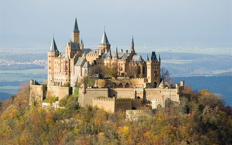 Německo - hrad Hohenzollern