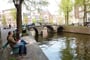 Holandsko - Amsterdam, chvilka oddychu u Herengrachtu.