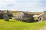 Skotsko - Vnější Hebridy - ostrov Lewis - starobylá osada