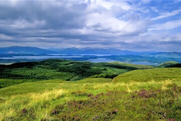 Pěšky od jihu k severu Skotska - West Highland Way - stan