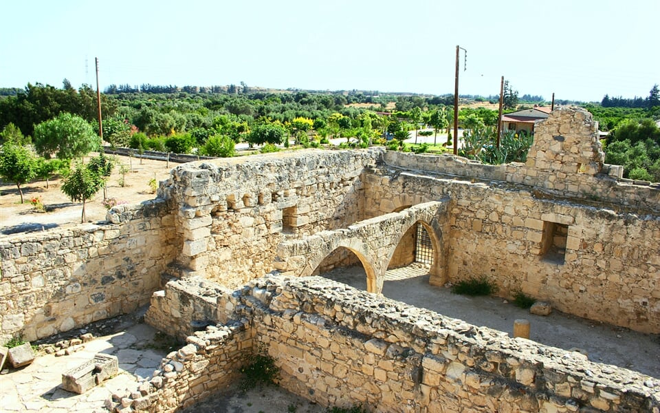Kypr - zříceniny hradu Kolossi