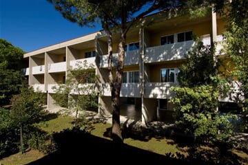 Bibione - Apartmány Elios, 2 balkony