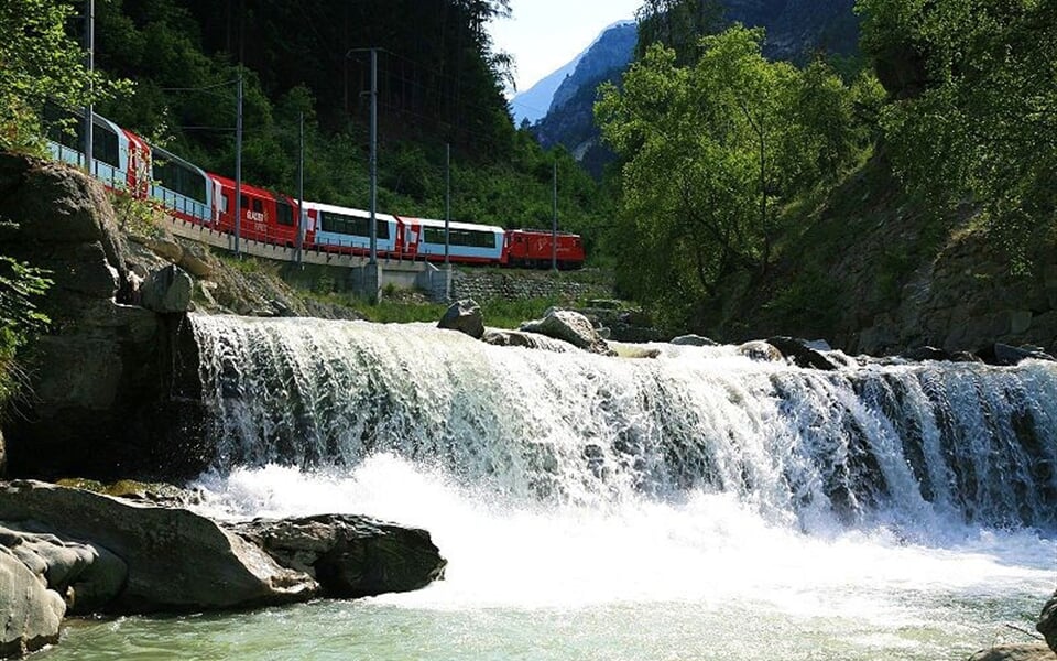 Švýcarsko - Glacier express