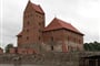 Pobaltí - Litva - Trakai, hrad na obranu před německými křižáky postaven 1321