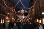 Francie - Alsasko - v čase adventu září ulice světly