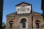 Itálie, Lazio, Tuscania, bazilika San Pietro z 8.století, rekonstruovaná v 12.stol.