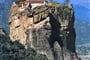 Řecko - Meteora - kláštery na vrcholcích slepencových skal v oblasti Thesálie