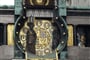 Rakousko - Vídeň - orloj s postavou  římského císaře Marka Aurelia (I), číselník o průměru 4 metry