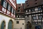 Německo - Bamberg - hrázděné domy v historickém centru
