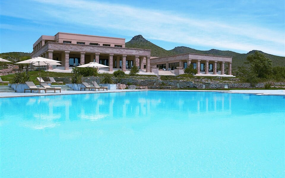 Řecko,Attika, Sounion, Hotel Grecotel Cape Sounio, bazén
