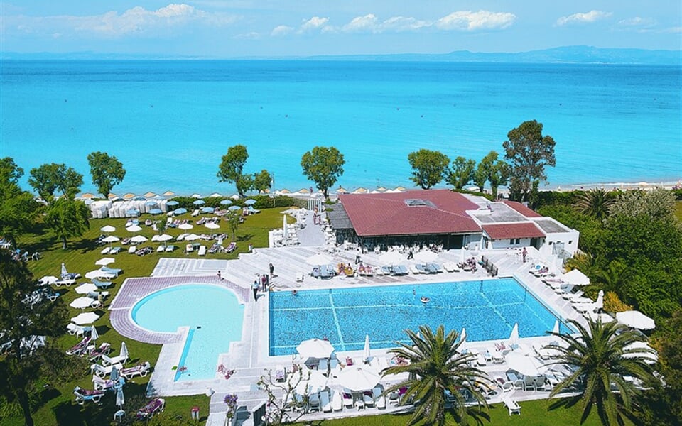 Řecko, Chalkidiki, Hanioti, Hotel Grecotel Pella Beach, bazén