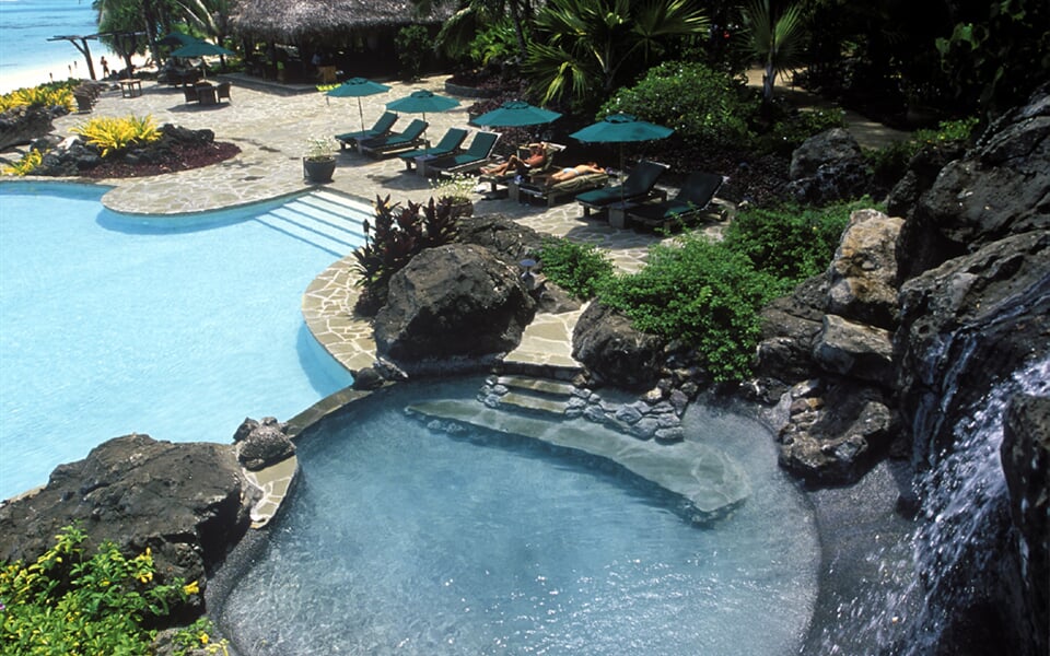 Pacific Resort Aitutaki bazén