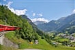 Itálie - vlak do Bernina