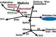 Obervellach - okolí