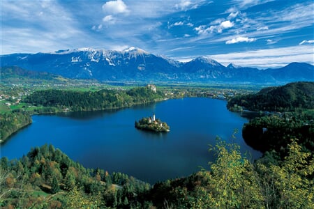 Pohodový týden v Alpách - Slovinsko - Perla Julských Alp - Bled