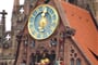 Německo - Norimberk - Frauenkirche, orloj kde králi Karlovi IV. vzdávají poctu říšští kurfiřtové