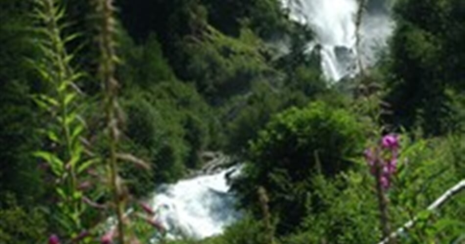 Rakousko - Tyrolsko - vodopád Stuibenfall