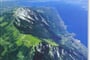 Itálie - Lago di Garda a hřeben Monte Baldo.