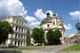 Česká republika - Kroměříž - kostel sv.Jana Křtitele, původně románský, přest v 18.stol, bohatá rokoková výzdoba