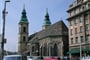 Maďarsko - Budapešť - Belvárošský farní kostel, nejstarší ve městě, zal. kol r. 1000, ve 14.stol přest., 1723 zbarokizován