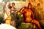 Neapol Pompeje freska