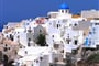domky na Santorini