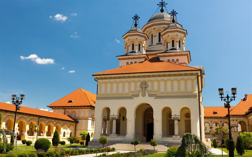 Rumunsko - korunovační katedrála Alba Iulia