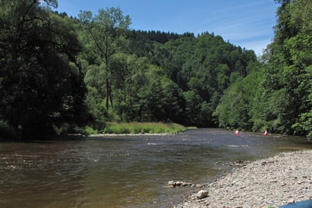 Jizera - Víkendovka Jizera od soutoku s Kamenicí do Příšovic