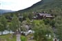 Norsko - Lofoty a Vesterály - obec Lom a řeka Sjoy