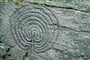 Jižní Anglie - Labyrint vytesaný do skály u Tintagelu, Cornwall