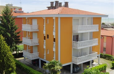 Bibione - Apartmány Polluce, blízko pláže
