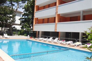 Bibione - Apartmány Capitol, rezidence s bazénem