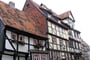 Německo - Harc - Quedlinburg, kouzlo hrázděných domů v centru