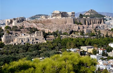 Řecko - starověké památky - bus
