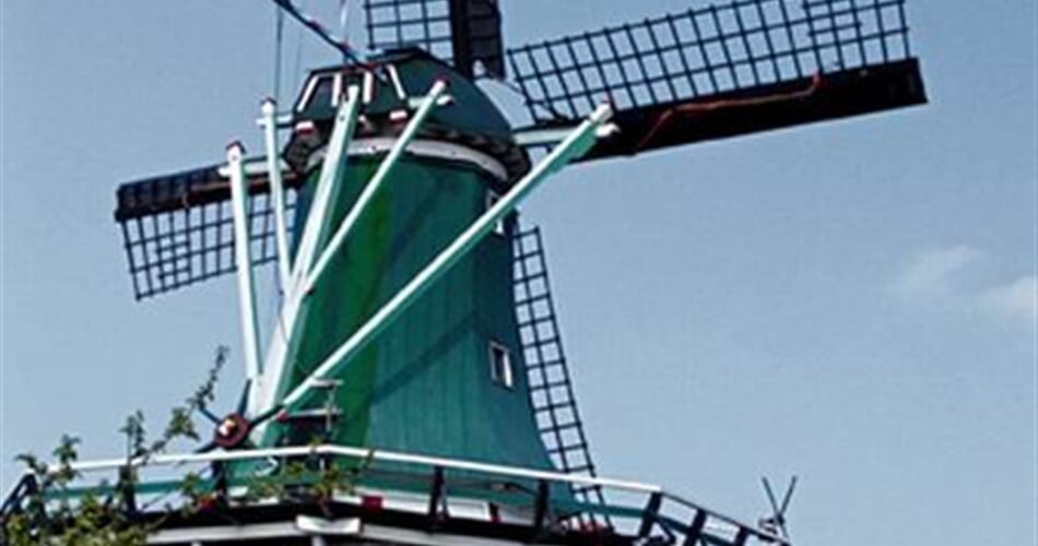 větrný mlýn v Holandsku
