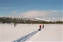 Laponsko na běžkách - NP Urho Kekkonen, mezi sruby Hammaskuru a Luirojärvi