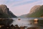 Babí léto v Norsku - Rogaland, jezero Tysdalsvatnet
