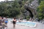 Itálie - Grotta delle Ninfe - termální lázně s léčivým bahnem využívali staří Řekové, v jeskyních sídlila nymfa Calypso