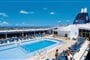 MSC Litica - bazény na horní palubě