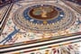 Řím - Vatikánská muzea - mozaika z Caracallových lázní, 206-217
