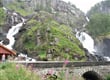 Vodopády Latefoss