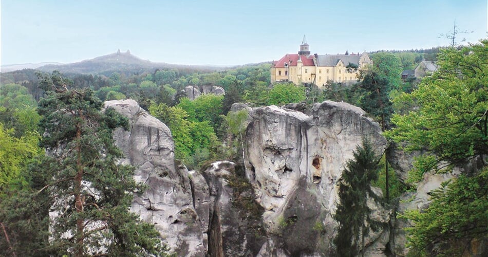 Český ráj - zámek Hrubá skála