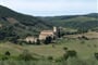 Itálie - Lazio - Abbazia di Sant´Antimo, benediktínský klášter zal. 770 na místě římské vily