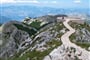 Černá Hora - Lovčen - výhled od mauzolea vladyky Petra II.